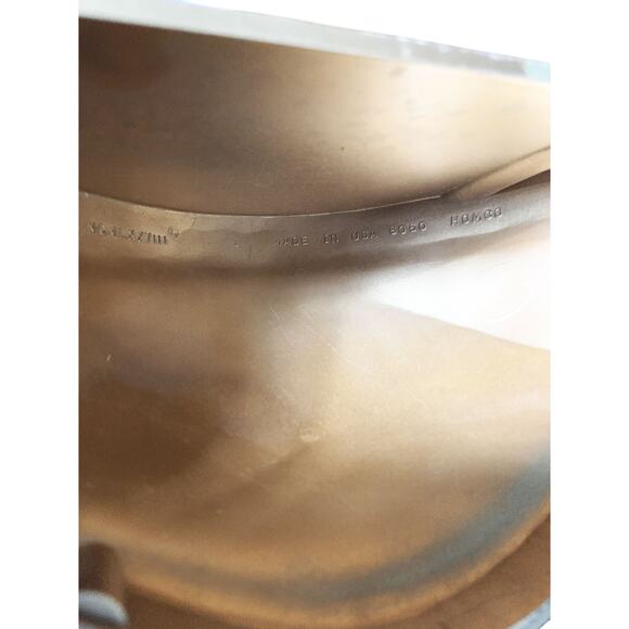 Vintage 70s Homco Gold Floral Wall Pocket Hollywood Regency Style - Picture 8 of 8